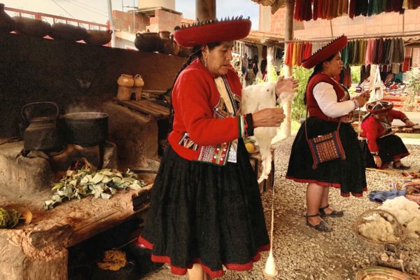 Pletenie svetrov - Peru