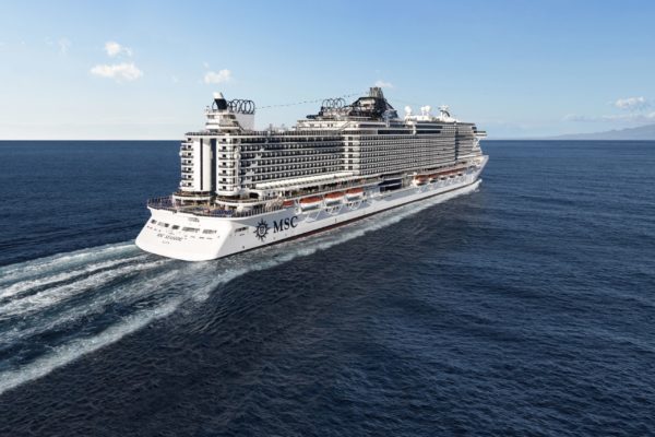 Loď spoločnosti MSC Cruises