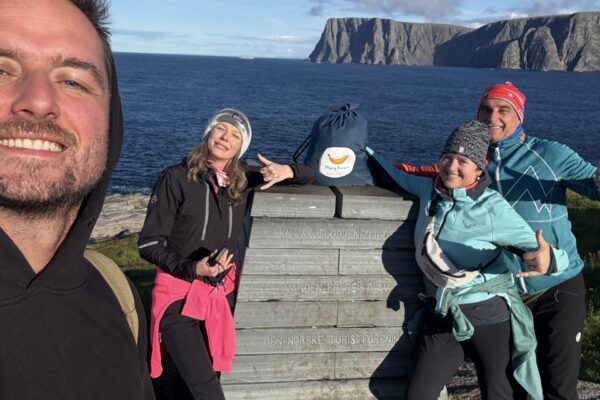 Túrička na Knivskjellodden